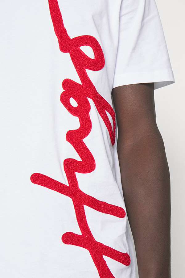 T-SHIRT HUGO - 100 WHITE